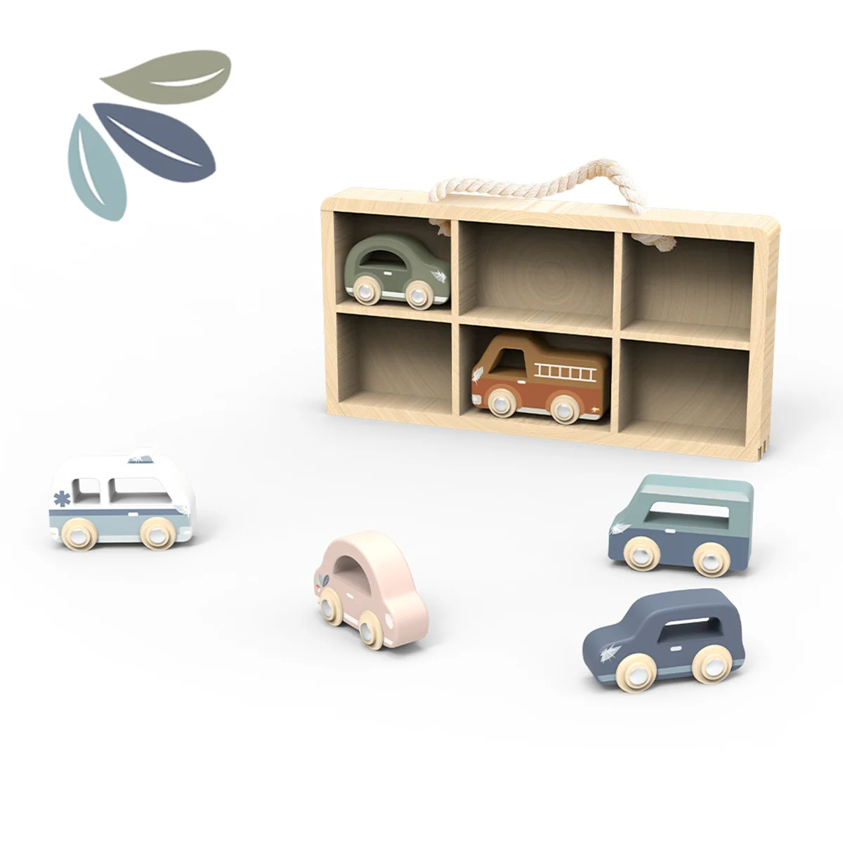 Speedy Monkey Car Display Case w/6 Vehicles - Image 7