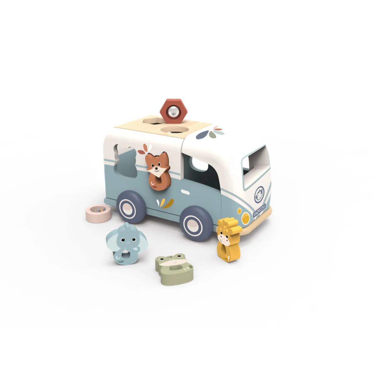 Speedy Monkey Shape Sorter Van - Image 5