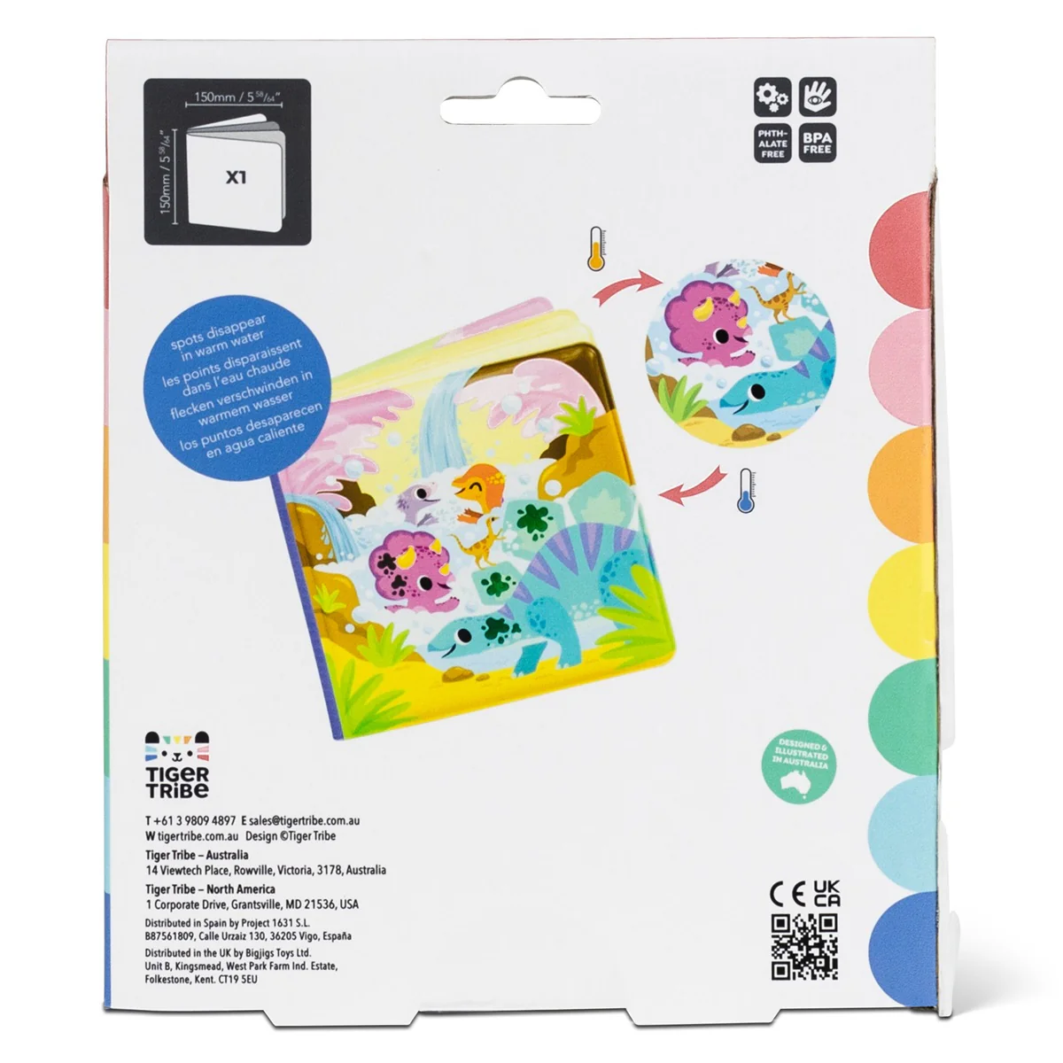Tiger Tribe Bath Book - Messy Dinosaurs - Image 8
