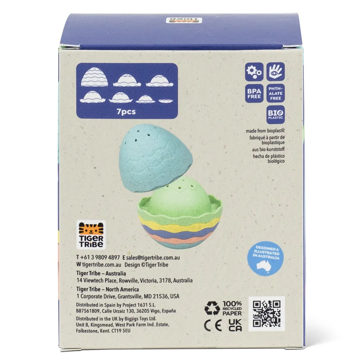 Tiger Tribe Stack & Pour - Bath Egg - ECO - Image 11